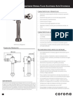 Manual Del Fabricante Fluxometro Corona