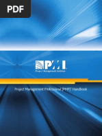 Project Management Professional (PMP) Handbook