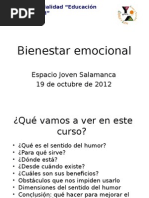 Bienestar Emocional