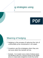 Hedging Strategies Using Options