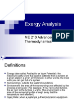 Exergy Analysis