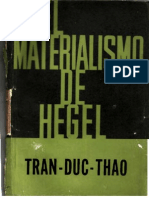 Tran Duc Thao El Materialismo de Hegel PDF