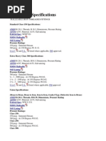 Approvals / Specifications: Ansi Astm Federal Spec MSDS Malleable NSF Listing