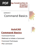 Building Construction & Graphics Autocad: Command Basics