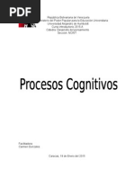 Procesos Cognitivos Basicos