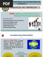 Mercado Financiero Local y Nacional - Diapositivas