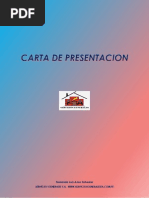 Carta de Presentacion Servicios Generales Fa