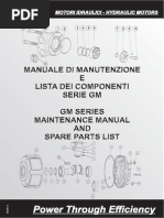 GM Maintenance Catalog Hydraulic Motor