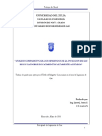 Tesis de Grado ANALISIS COMPARATIVOS DE LA INYECCION DE GAS RICO