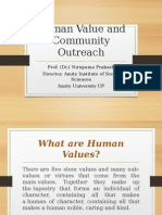 Human Value and Community Outreach v1