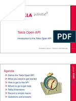 Tekla Open API