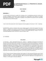 International Hotel Corporation, Petitioner, vs. Francisco B. Joaquin, JR. and RAFAEL SUAREZ, Respondents