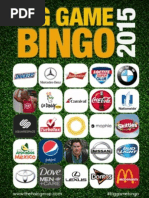 Big Game Bingo XLIX