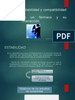 Estabilidad y Compatibilidad de Fármacos