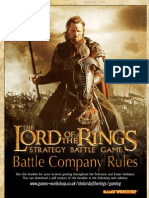 LOTR SBG - Battle Company Rules (2005, 20p)