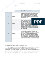 Role - Technical Lead Revision History: Week Number Author Description of Changes