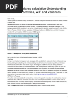 Basics of Variance Calculation-Understanding