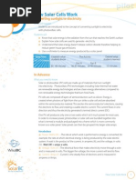 How A Solar Cell Works Dec 9