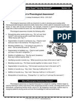  Phonological Awareness