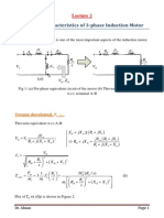 Lecture - 2 - Torque-Speed Characteristics of 3-Phase IM