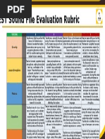 EST Rubric