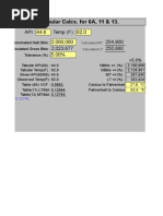 Cargo Calculation API Other XXX