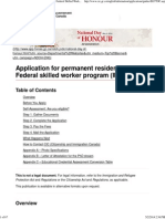 Guide 7000 - Application For Permanent Residence - Federal Skilled Worker Class