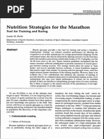 Burke (2007) Nutritional Strategies For The Marathon