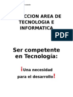 Induccion Area de Tecnologia e Informatica