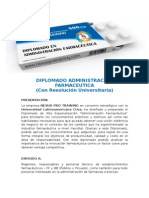 Diplomado Administracion Farmaceutica