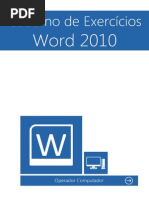 Caderno Exercicios Word 2010