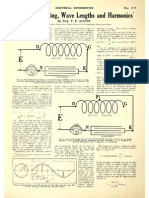 Theory of Tuning, Wave Lengths and Harmonics - Electrical Experimenter May 1918