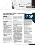 24 Endeudamiento Publico en Los Gogiernos Regionales y Locales (Parte I) PDF