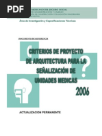 CPA para La Señalización de Unidades Médicas 2006