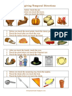 Temporal Directions - Thanksgiving