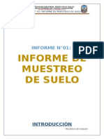 Informe 1 - Muestreo de Suelo