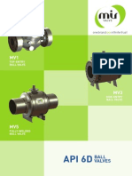 MIR VALVE API 6D Ball Valve Catalogue Rev2 Feb. 2014