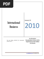 International Business: January 20