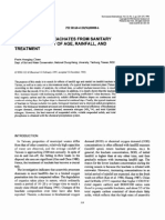 Assessment of Leachates From Sanitary Landfills: Impact of Age, Rainfall, and Treatment