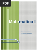 Matemática 1