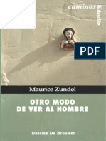 Otro Modo de Ver Al Hombre - Zundel, Maurice (Author)