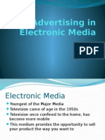 Advertising in Electronic Media