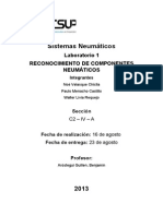 Sistemas Neumáticos Laboratorio 1 RECONOCIMIENTO DE COMPONENTES NEUMÁTICOS