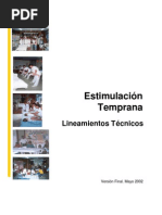 Estimulación Temprana