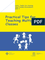 Teaching A Multigrade Classroom - Online Resource