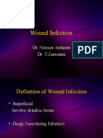 Wound Infection: Dr. Nisreen Anfanan DR .T.Zamzami