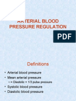 Arterial Blood Pressure Regulation