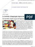 La Parlesia - Il Linguaggio Segreto Dei Musicisti - 24-04-2013