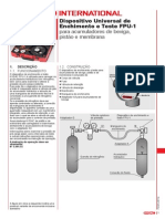 Dispositivo Universal de Enchimento e Teste Fpu 1 para Acumuladores de Bexiga Pistao e Membrana