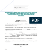 4 Decizie de Incetare CIM Indeplinirea Conditiilor de Pensionare